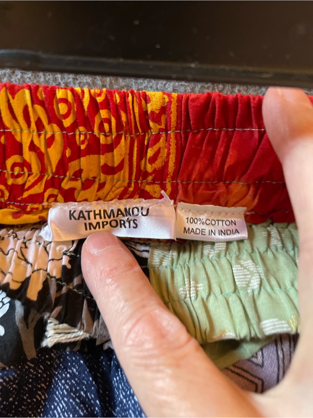 Patchwork Pants . - Picture 5 of 5